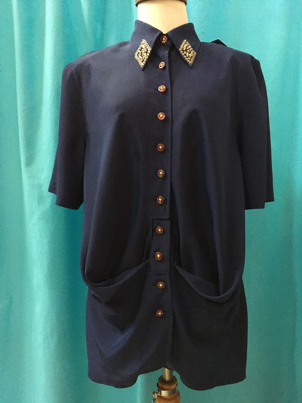 Blusa vintage años 80 - Imagen 2